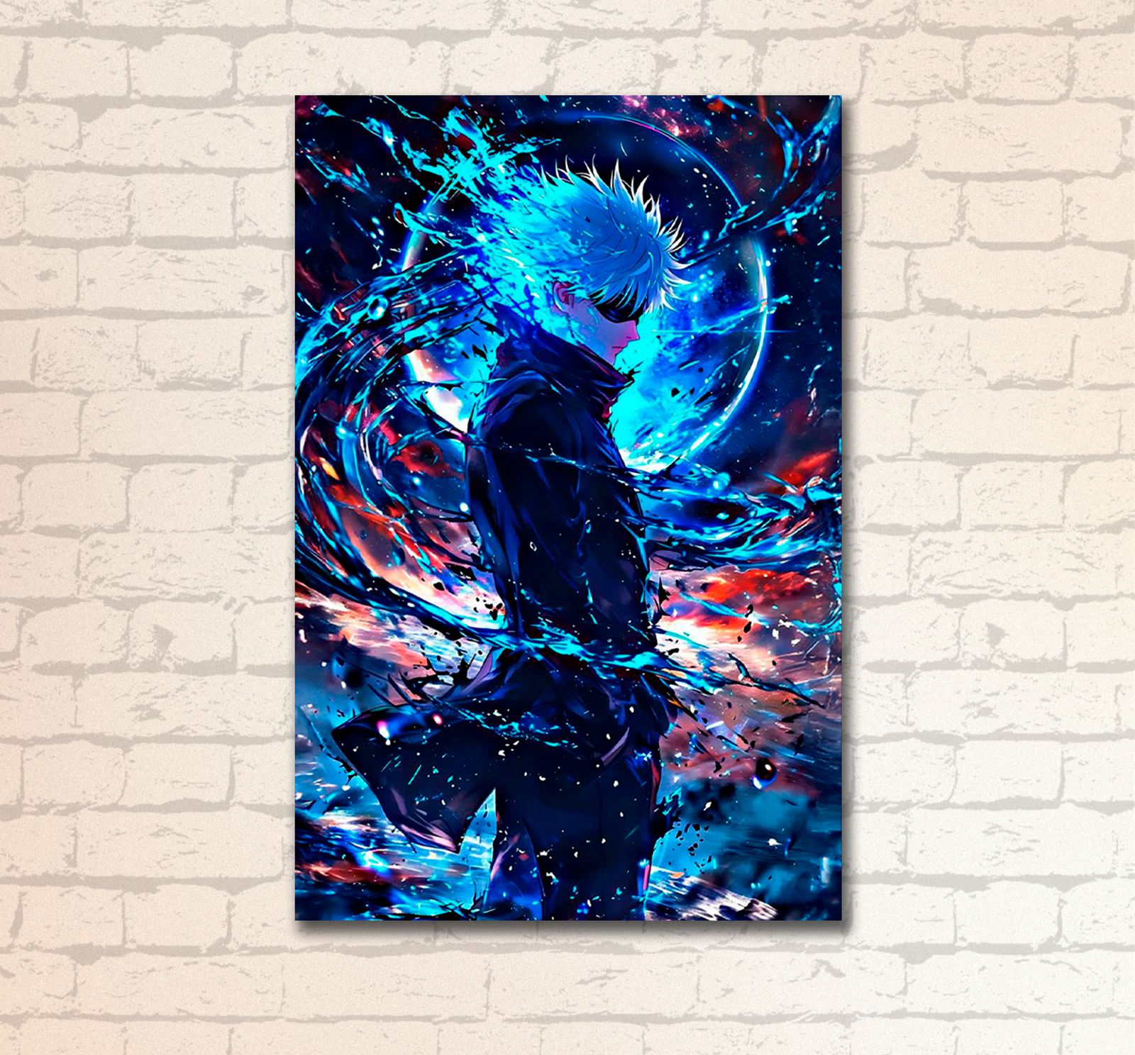 Funda de Jujutsu SG modelo Cuadro Metalizado