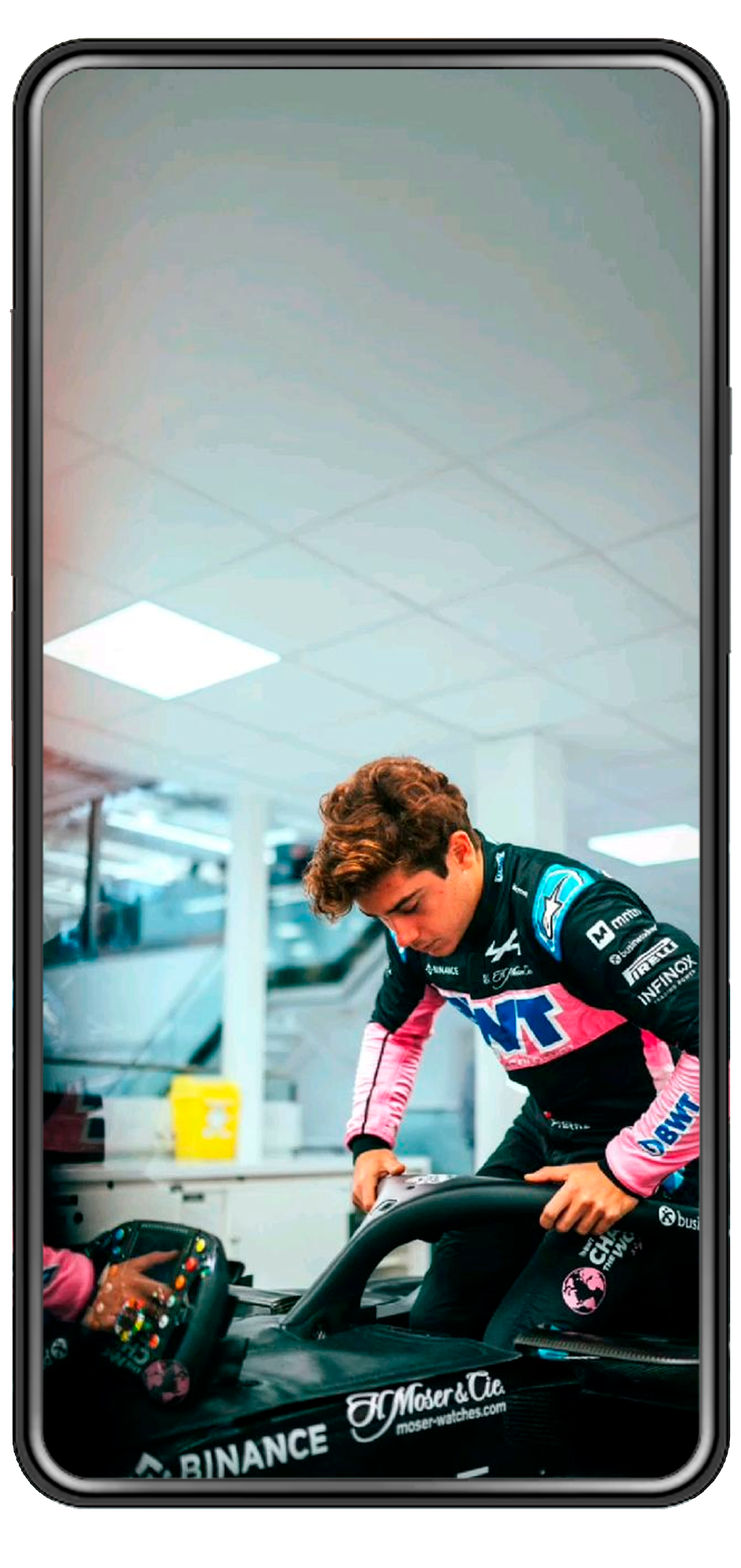 FUNDA FRANCO COLAPINTO ALPINE F1