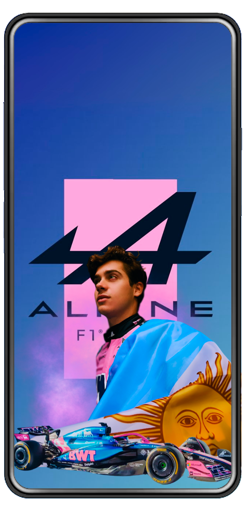 FUNDA FRANCO COLAPINTO ALPINE F1
